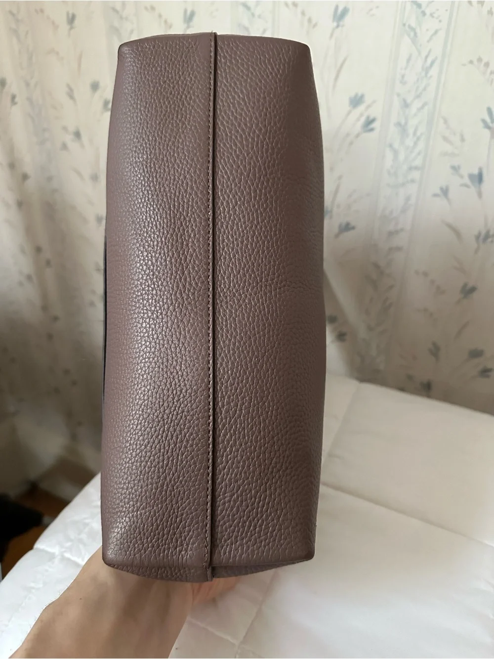 Kate Spade Leather Shoulder Bag with Snake-Print Accent